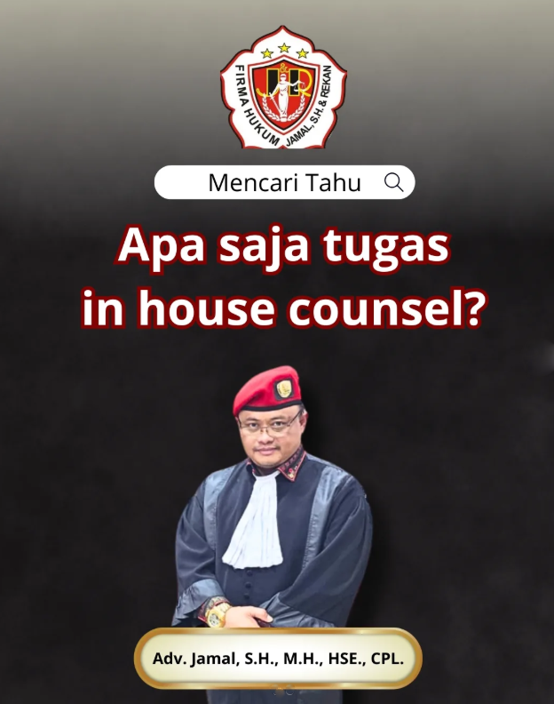Apa Saja Tugas In House Counsel